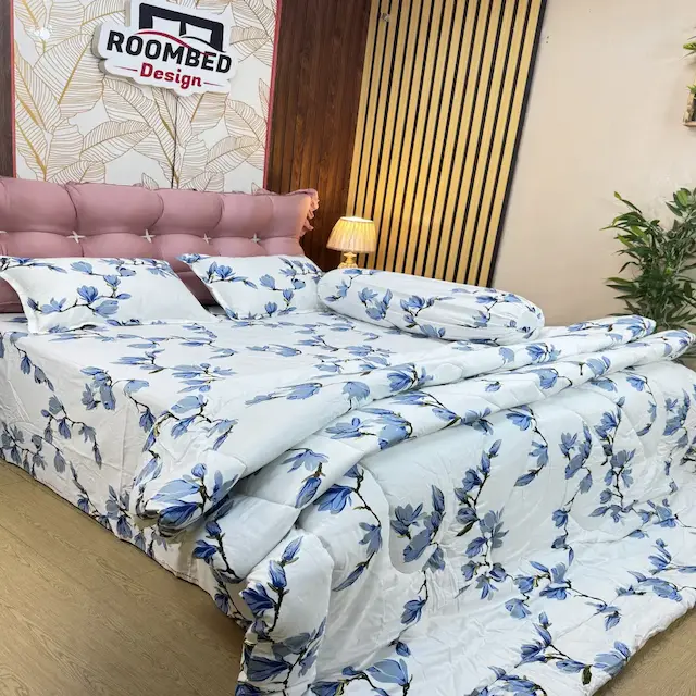 ৫ পিস কিং সাইজ লাক্সারি কাপল কম্ফর্টার সেট 212